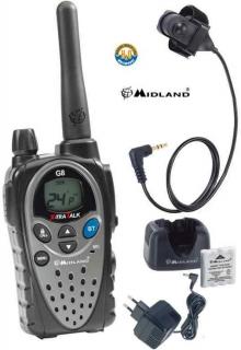 G8E BT con Bluetooth Ricetrasmettitore LPD-PMR by Midland